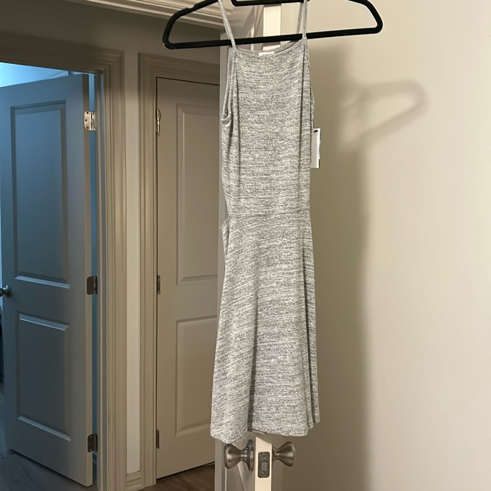 Garage grey cut out dress size XS